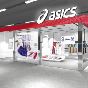 asics（アシックス）が品川駅ホームに新店舗をオープン