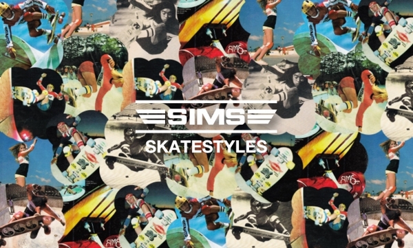 スノーボードブランドSIMS SKATE STYLES（シムス スケートスタイル）がファッションアイテムを扱うポップアップを展開