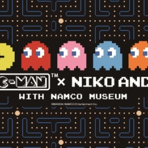 niko and ...（ニコアンド）がパックマンなどのゲームキャラクターとのコラボアイテムを発売