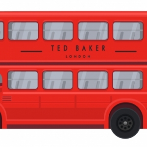 TED BAKER（テッドベーカー）の期間限定ロンドンバスが出現