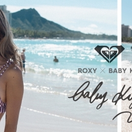 ROXY（ロキシー）がシンガーソングライターBaby Kiyとのコラボアイテムを発売