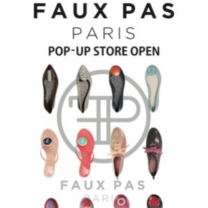 シューズブランドFaux Pas Paris（フォー パ パリ）が期間限定ショップをオープン
