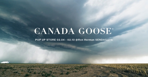 CANADA GOOSE（カナダグース）が期間限定ショップを出店