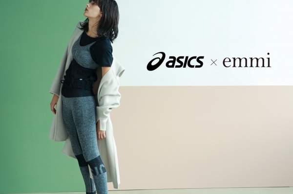 レディースファッションブランドemmi（エミ）とASICS（アシックス）がコラボアイテムを発売